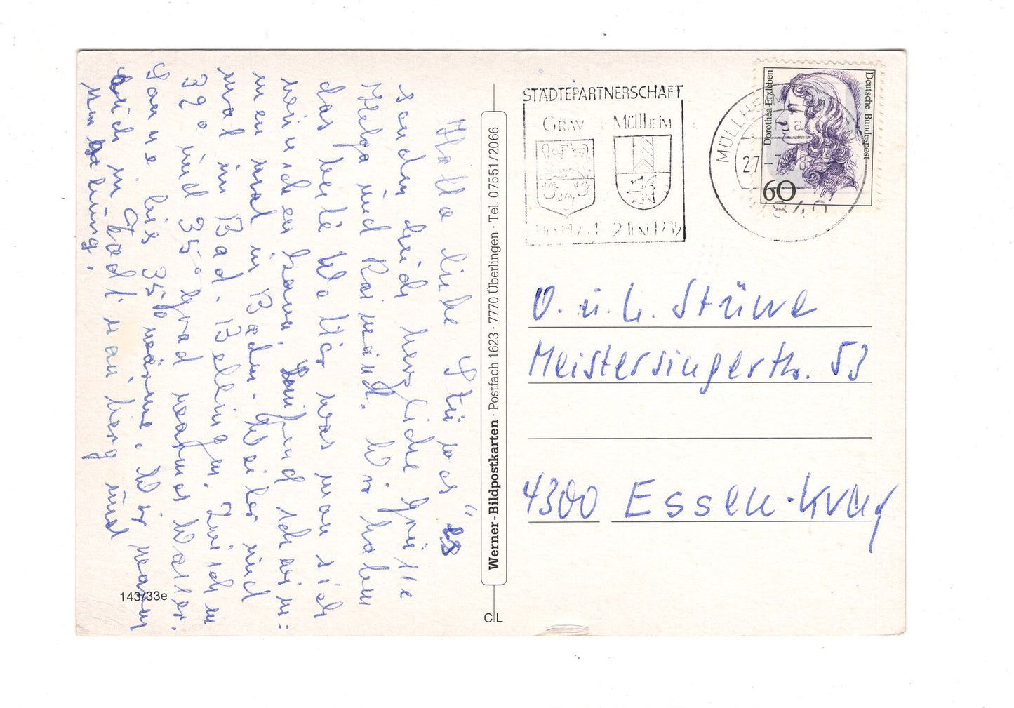 Ansichtskarte Todtnauberg / I1-54