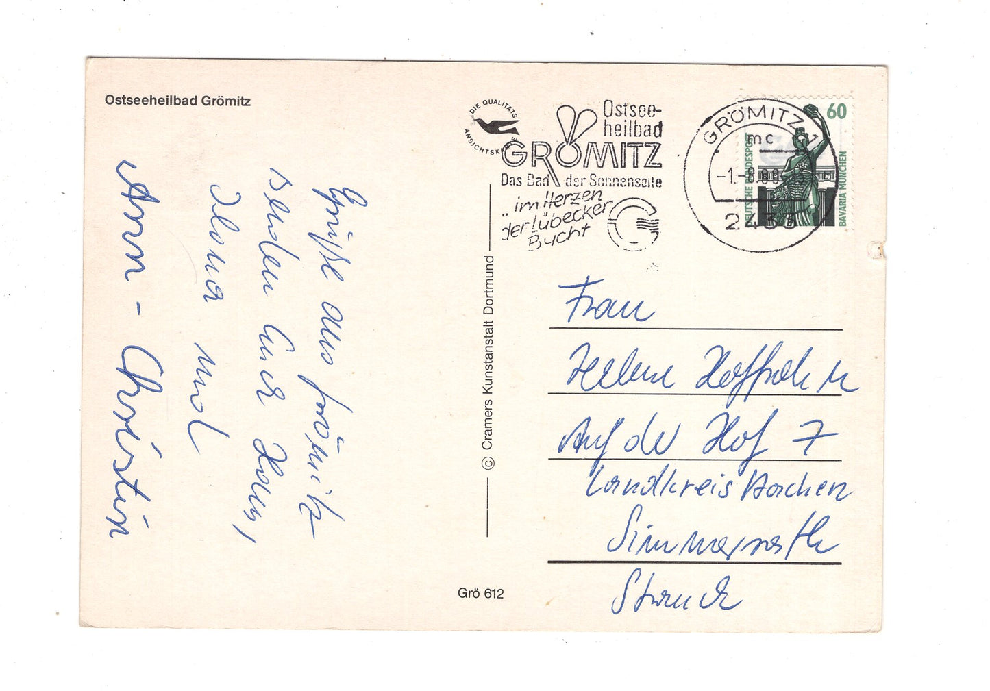 Ansichtskarte Ostseeheilbad Grömitz / L1-68