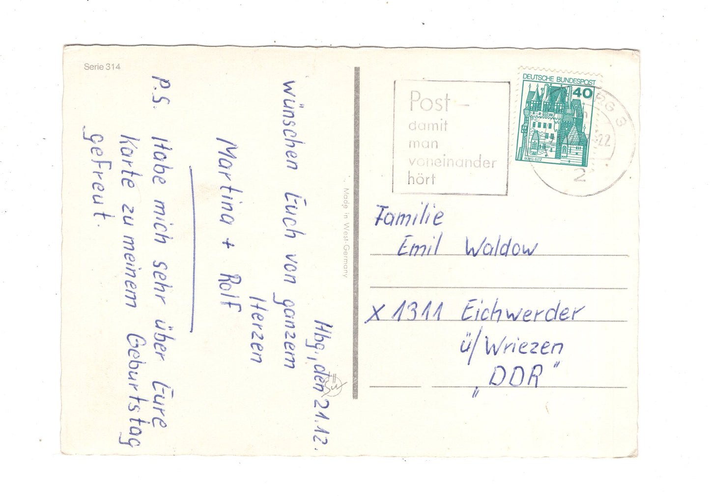 Ansichtskarte Feiertage / Frohe Weihnachten / K1-63