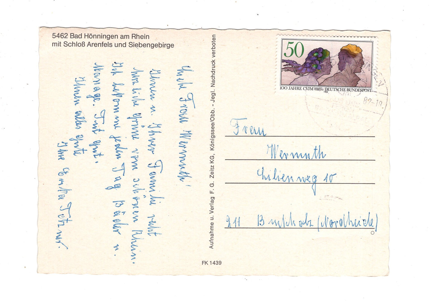 Ansichtskarte Bad Hönningen am Rhein / M1-66