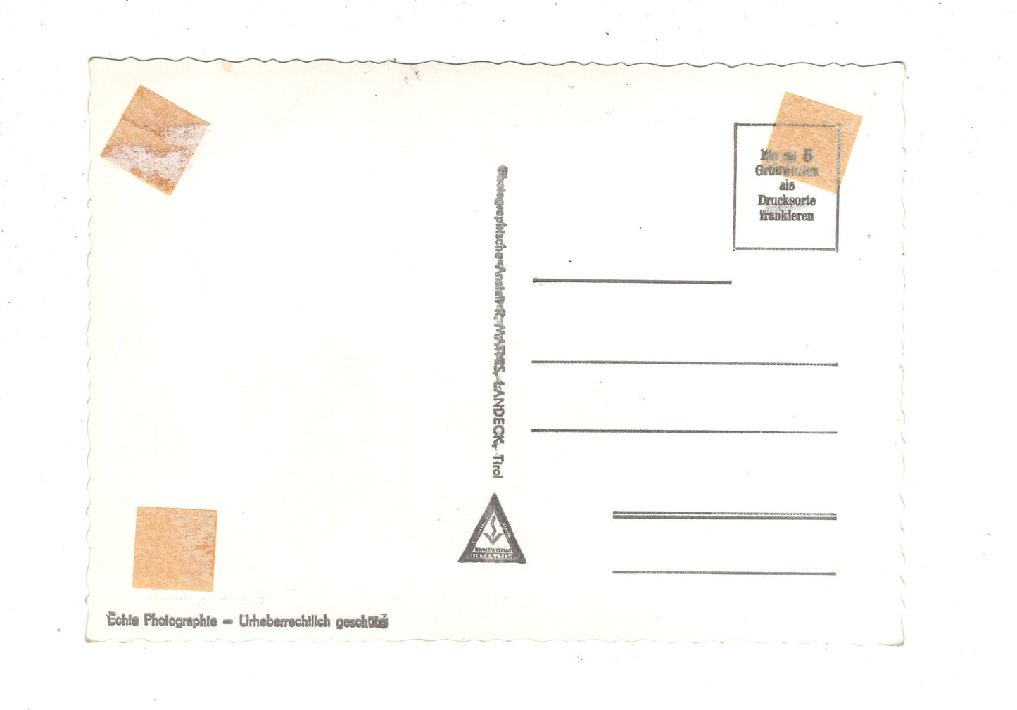 Ansichtskarte Id Alpe / Paznauntal / Tirol / Österreich / N1-67