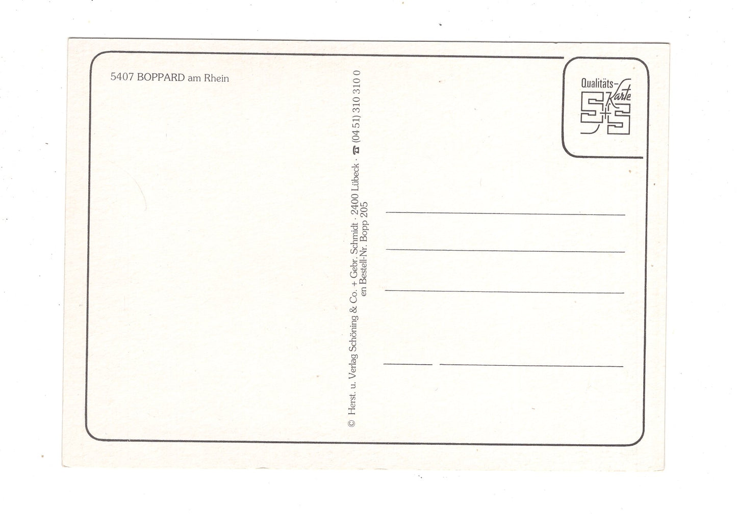 Ansichtskarte Boppard am Rhein / M1-66