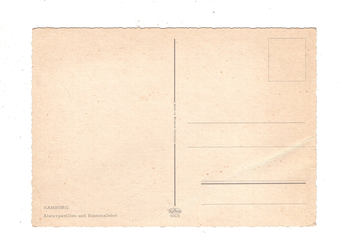 Ansichtskarte Hamburg / Alsterpavillon und Binnenalster / I1-70