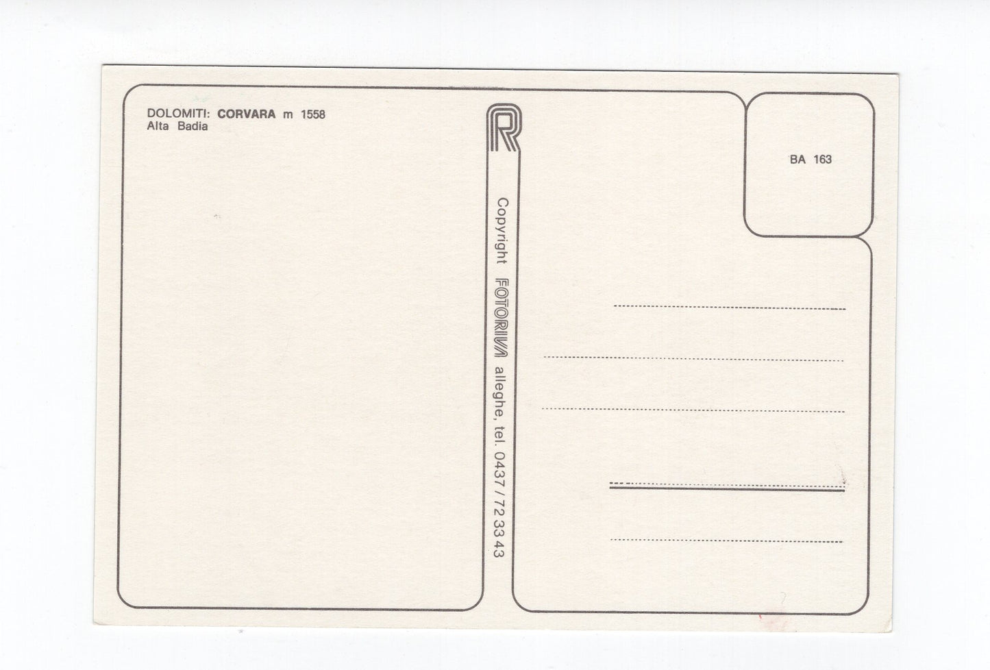 Ansichtskarte Dolomiten / Corvara / Alta Badia / Italien