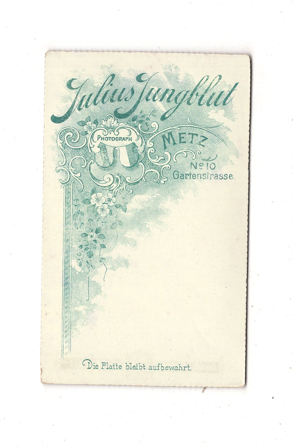 Fotografie Soldat - Metz 1890er / CDV M1-09