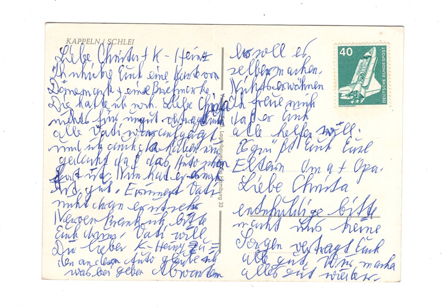 Ansichtskarte Kappeln / Schlei