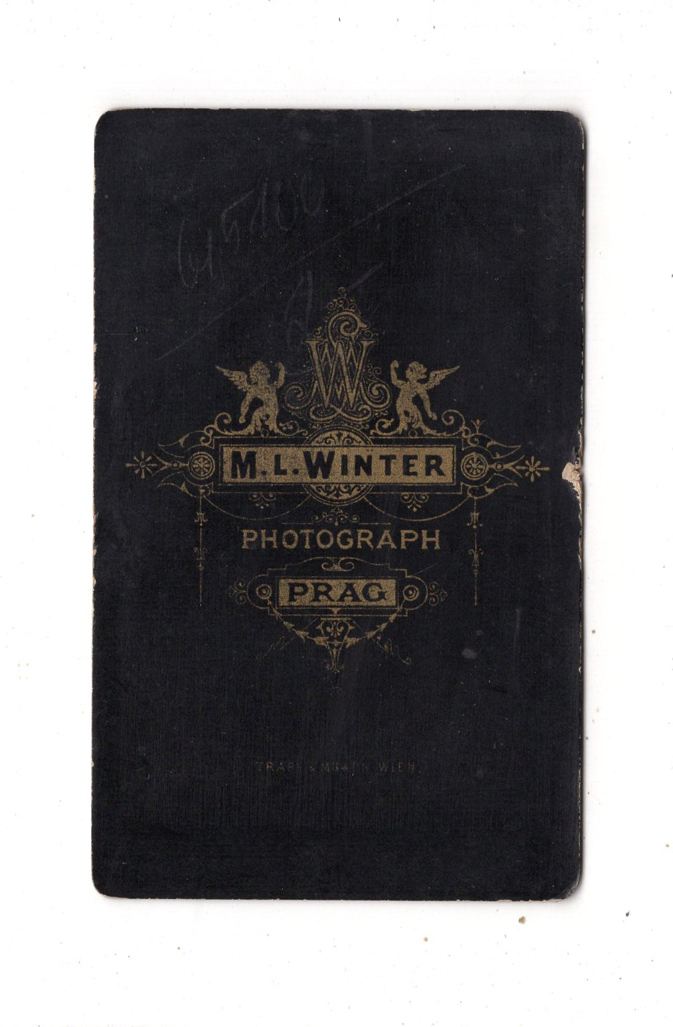 Fotografie Niedliches kleines Kind - Prag 1880er