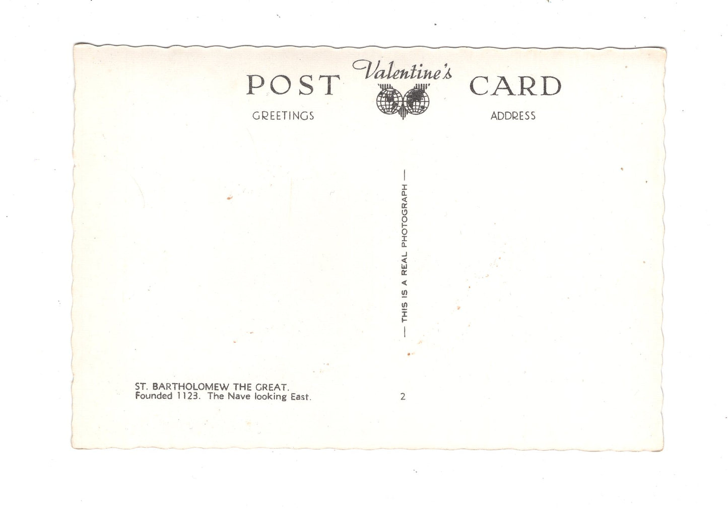 Ansichtskarte London / St Bartholomew-the-Great / England