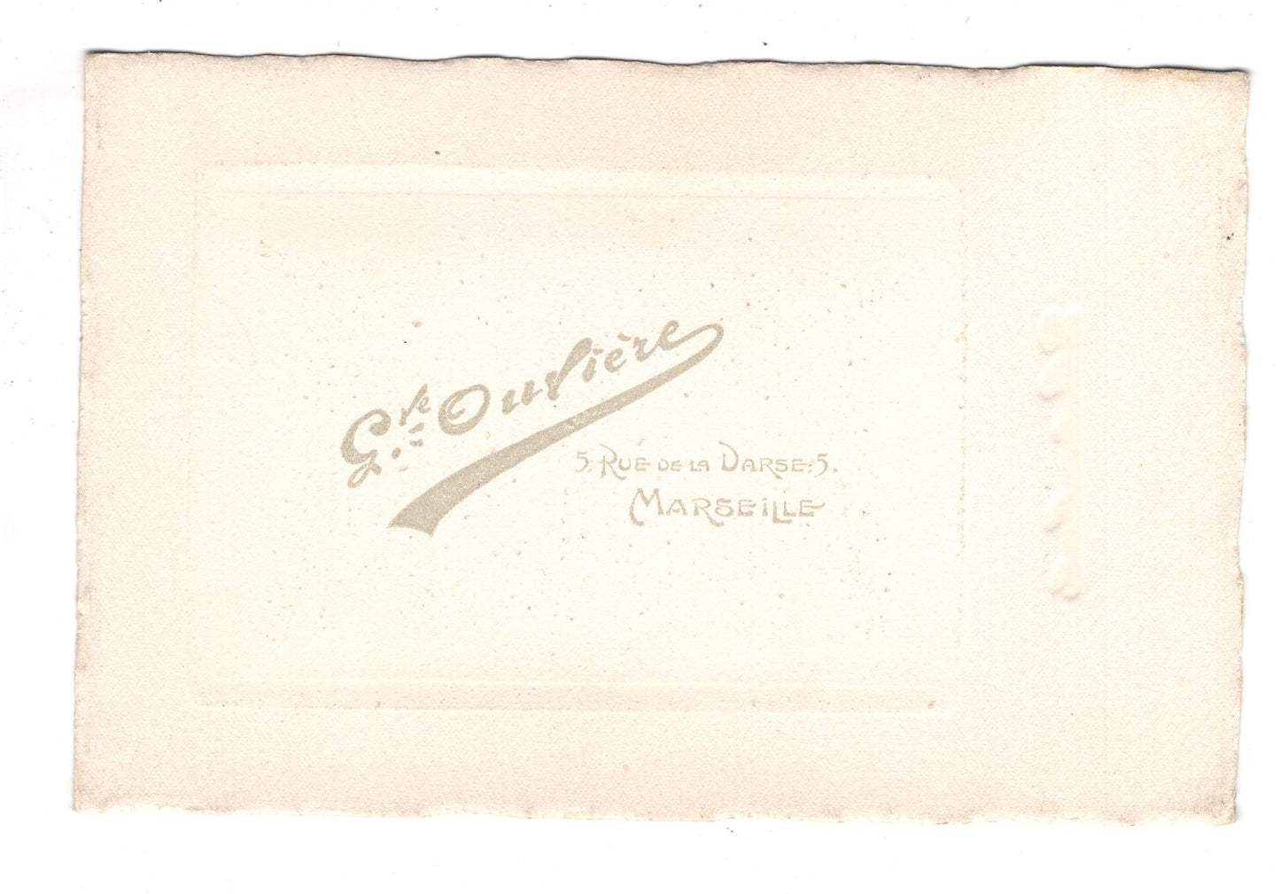 Fotografie Feine Dame - Marseille 1910er / CAB W-29