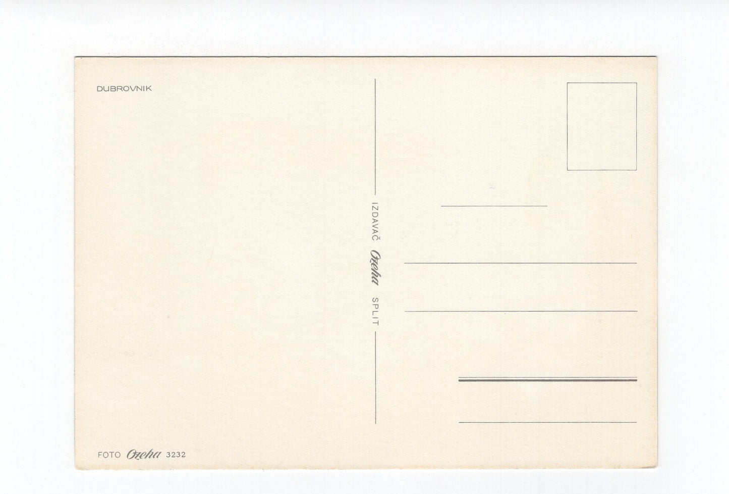 Ansichtskarte Dubrovnik / Kroatien