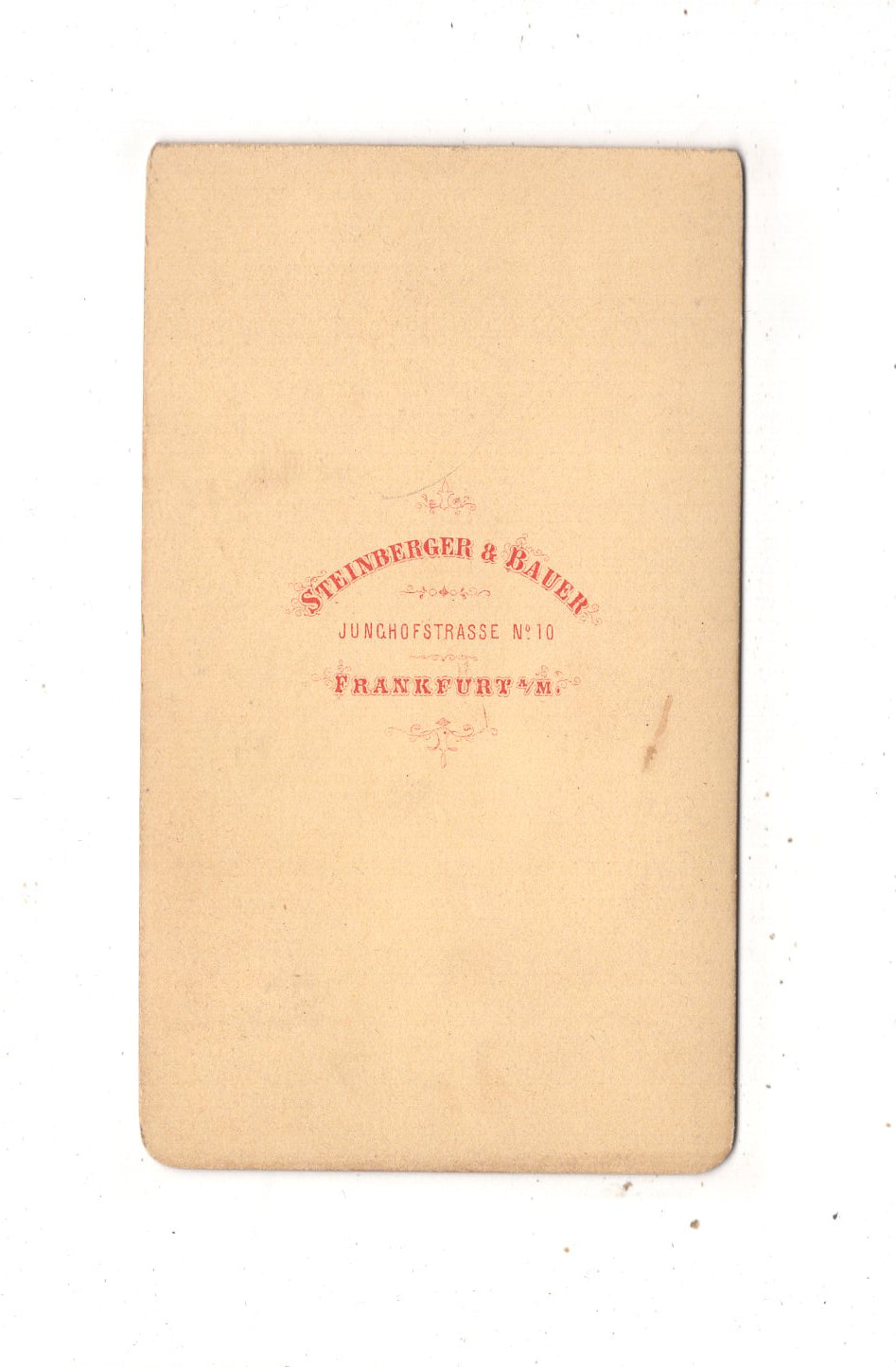 Fotografie Feine Dame - Frankfurt Main 1870er