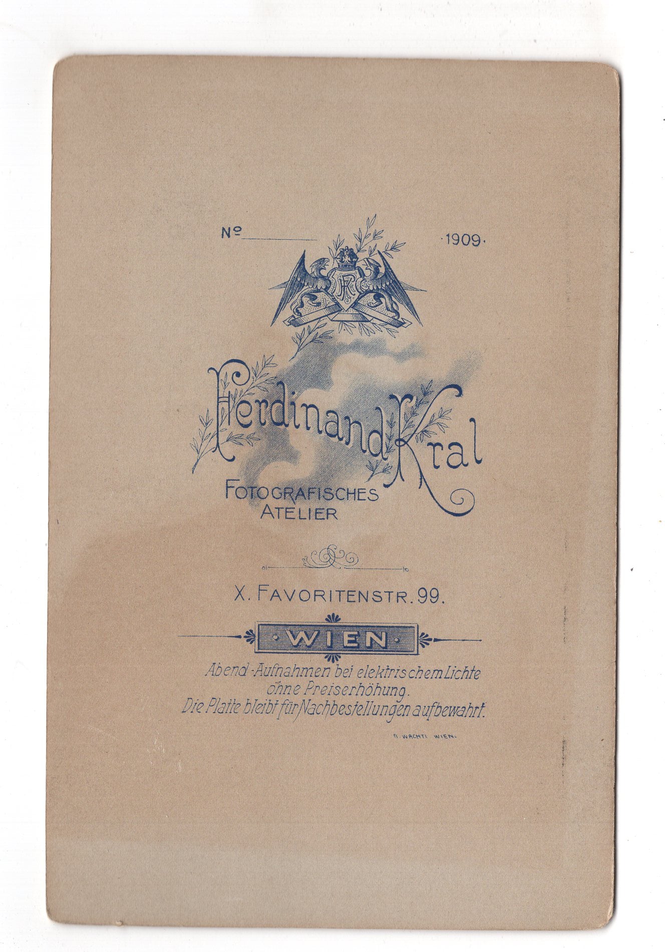 Fotografie Niedliches kleines Mädchen - Wien 1909 / CAB U-26