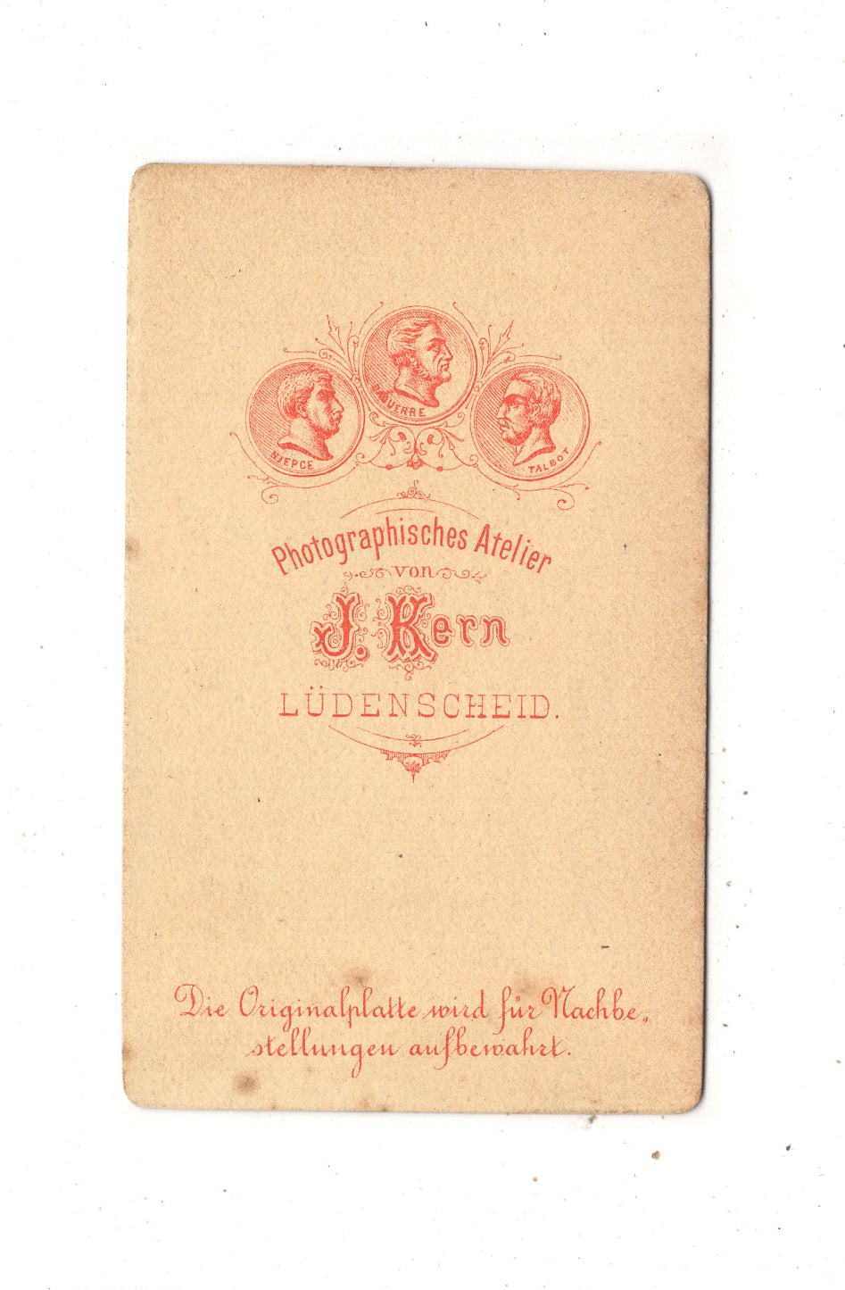 Fotografie Niedliches kleines Kind - Lüdenscheid 1870er