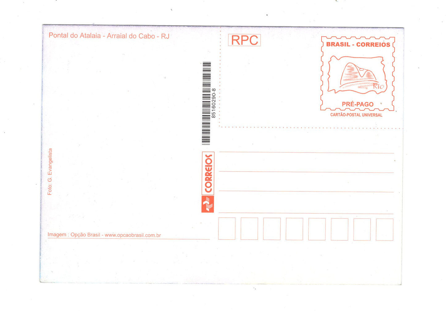 Ansichtskarte Pontal do Atalaia / Arraial do Cabo / Brasilien