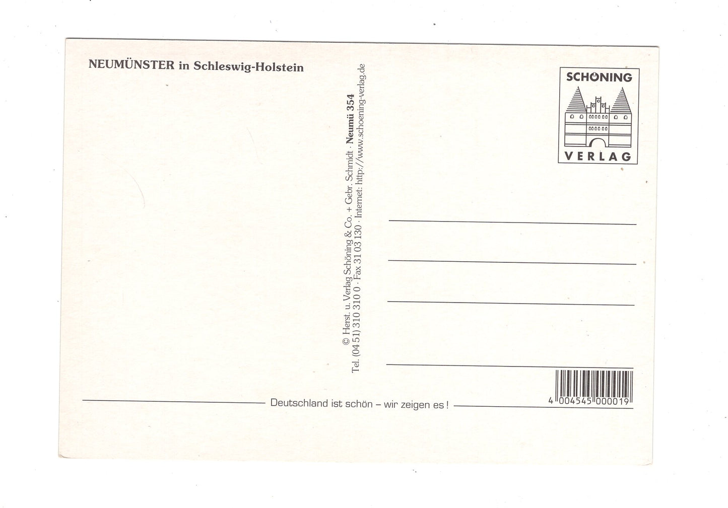 Ansichtskarte Neumünster / Schleswig-Holstein
