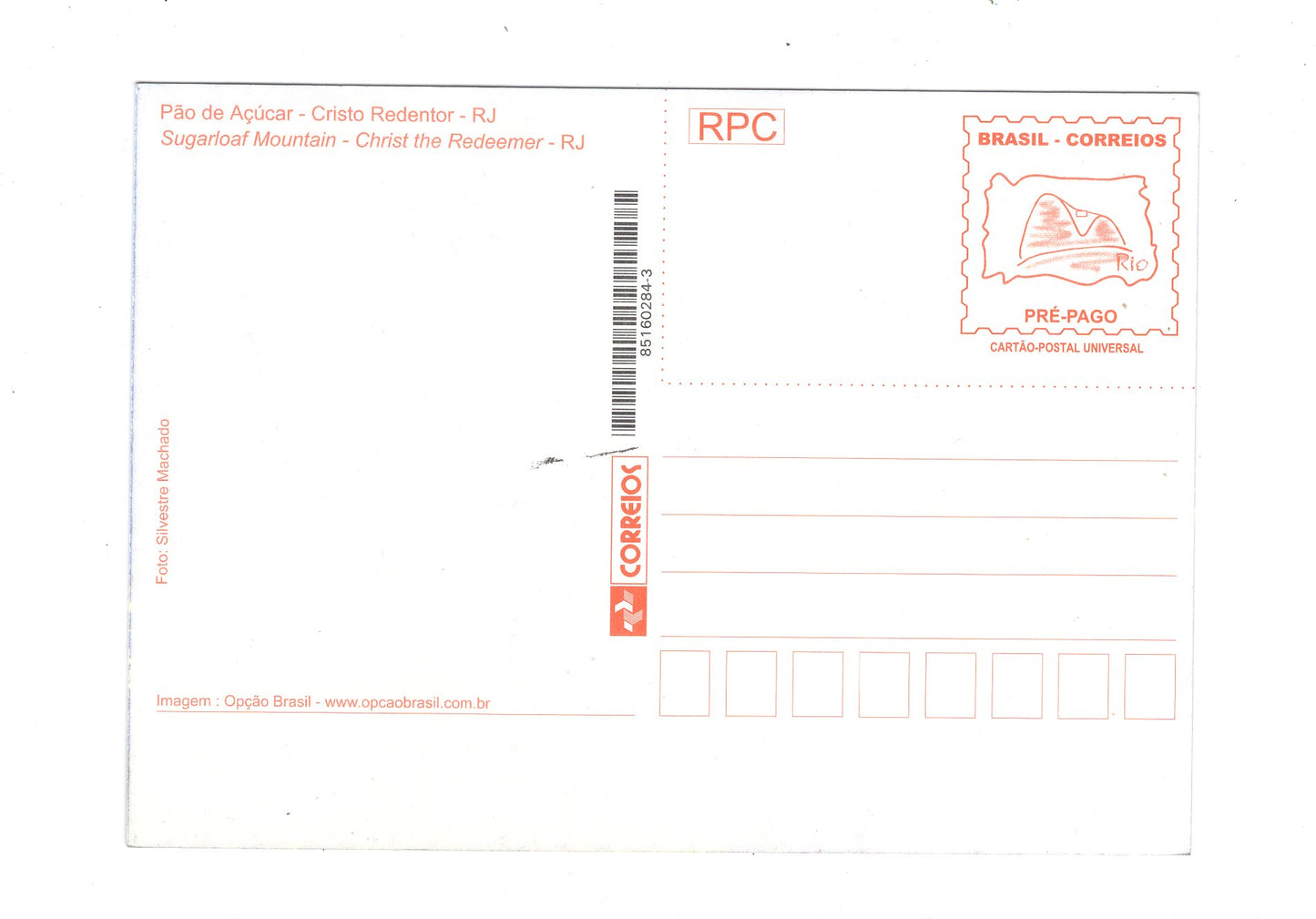 Ansichtskarte Pao de Acucar / Cristo Redentor / Brasilien