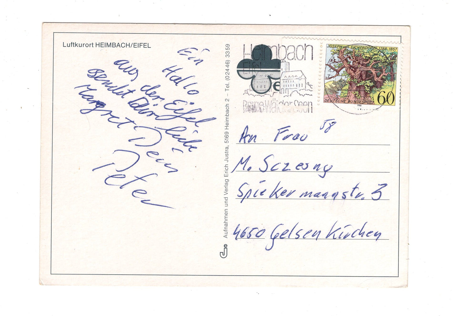 Ansichtskarte Heimbach / Eifel / I1-57