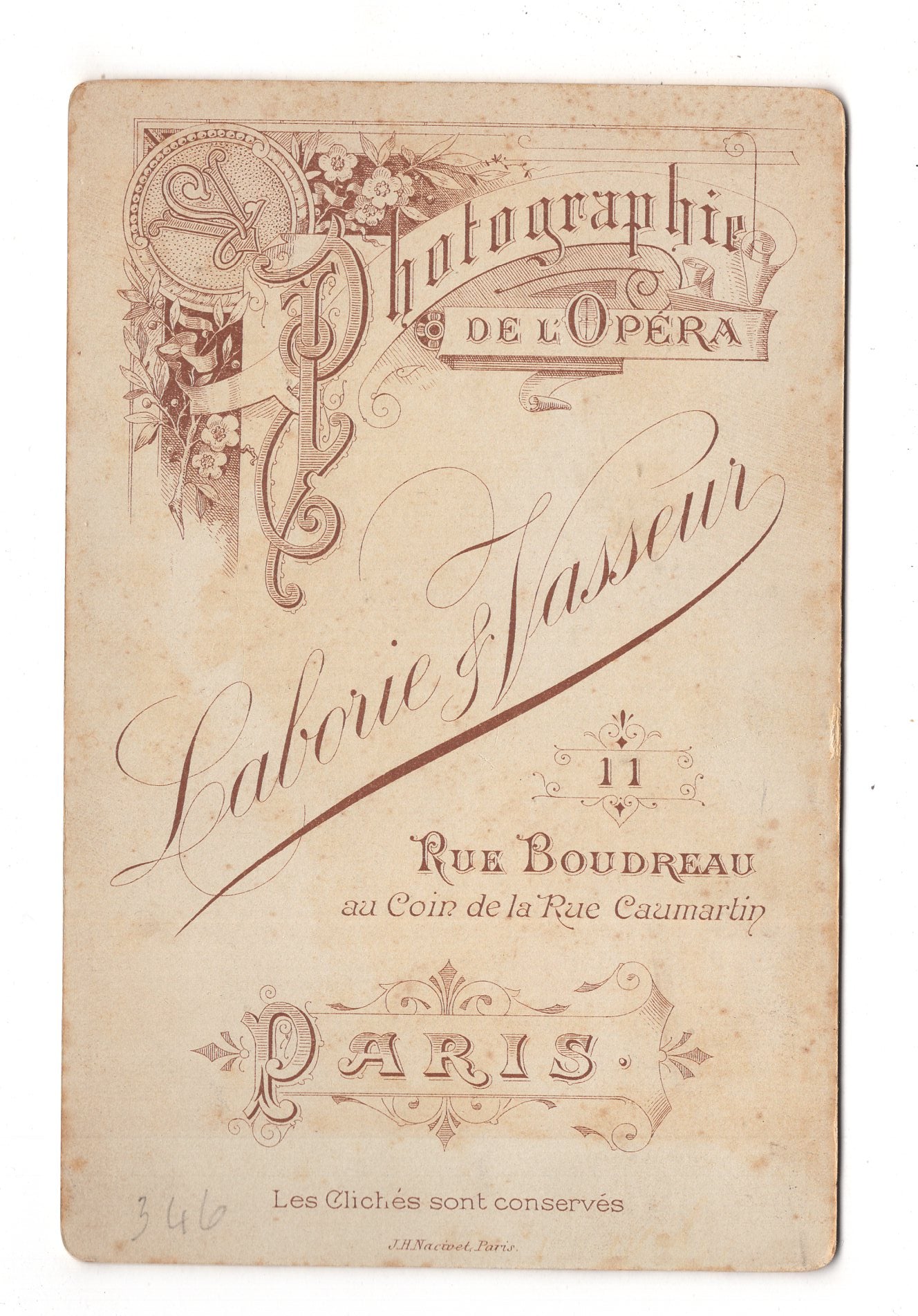 Fotografie Feiner Junge - Paris 1890er / CAB U-27