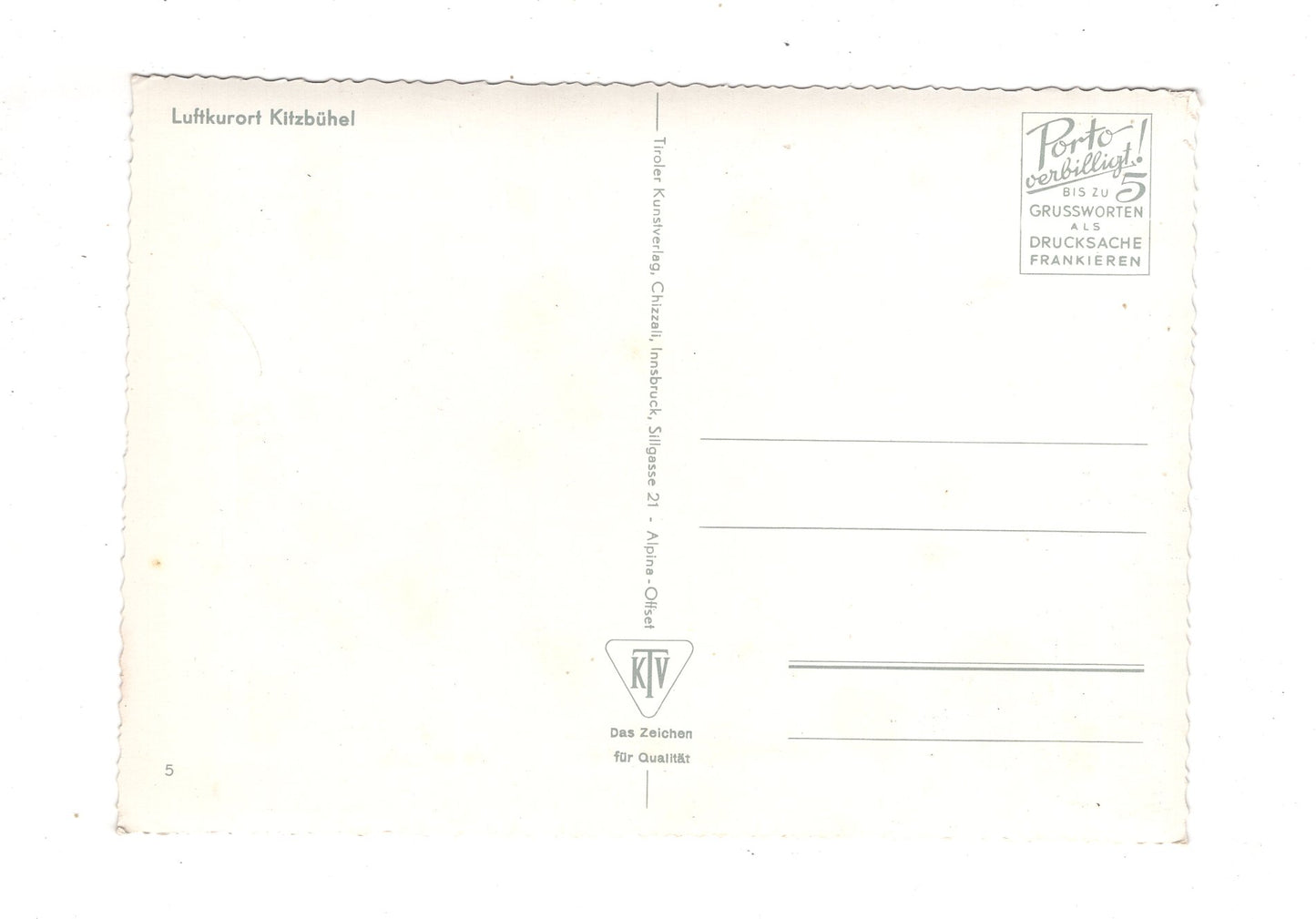 Ansichtskarte Kitzbühel / Tirol / Österreich / N1-68