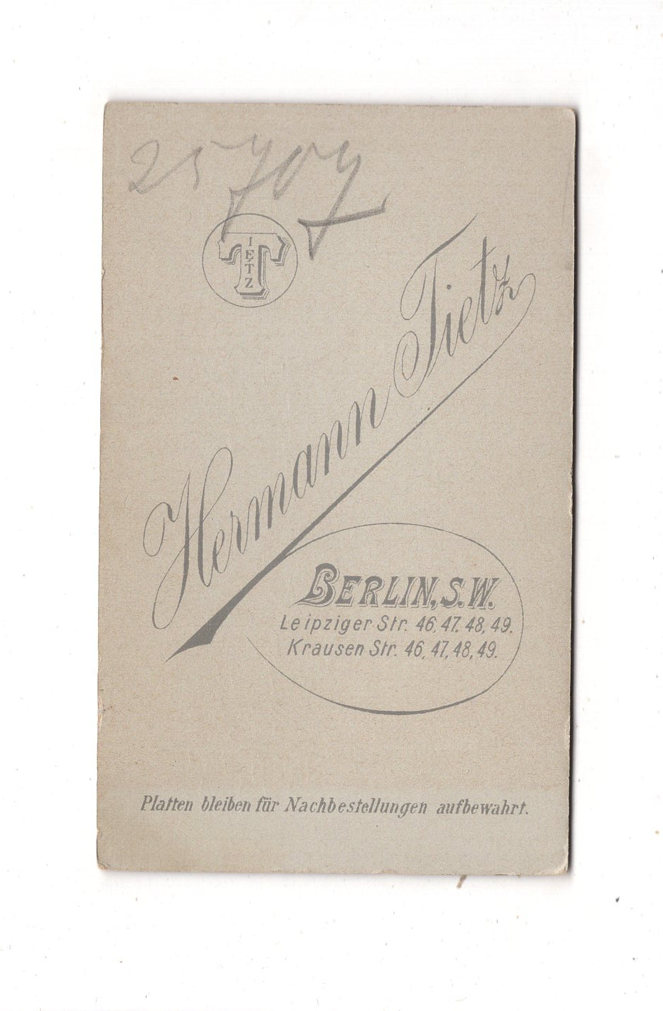 Fotografie Niedliche kleine Kinder - Berlin 1890er / CDV M1-10