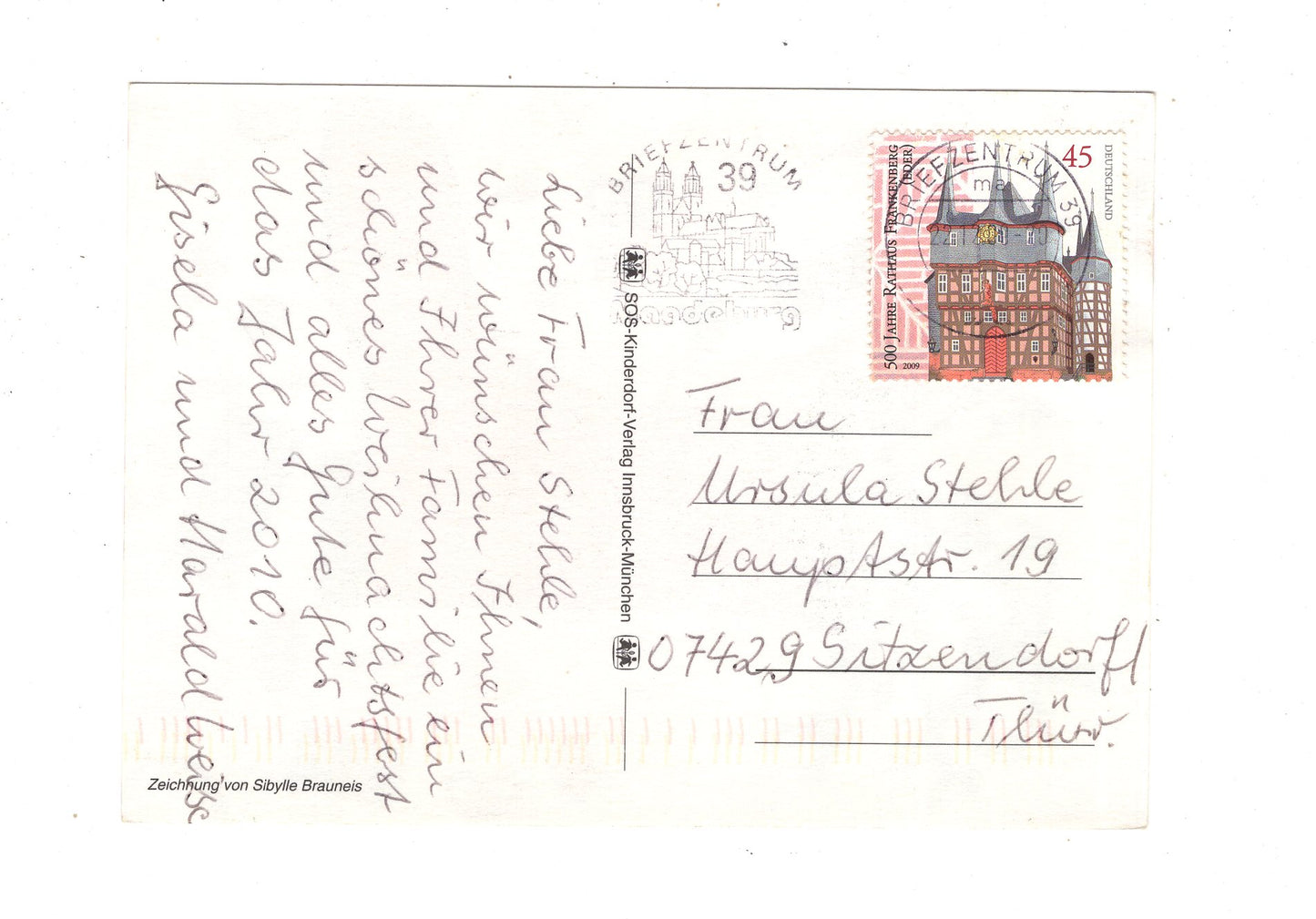 Ansichtskarte Feiertage / Frohe Weihnachten / K1-64
