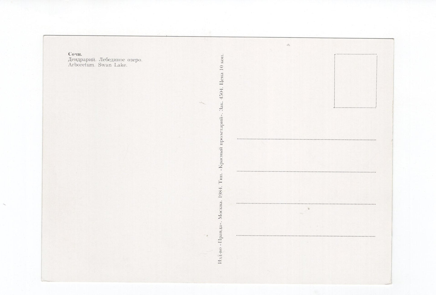 Ansichtskarte Sotschi / Russland