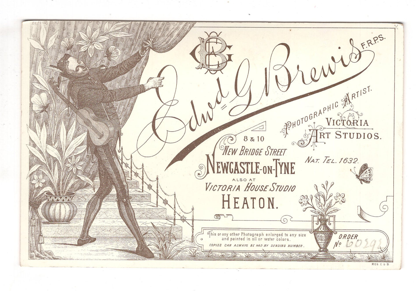 Fotografie Feine Dame - Newcastle-on-Tyne um 1900 / CAB W-30