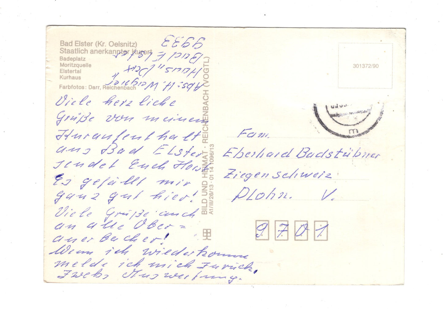 Ansichtskarte Bad Elster / Kurhaus / Moritzquelle +++