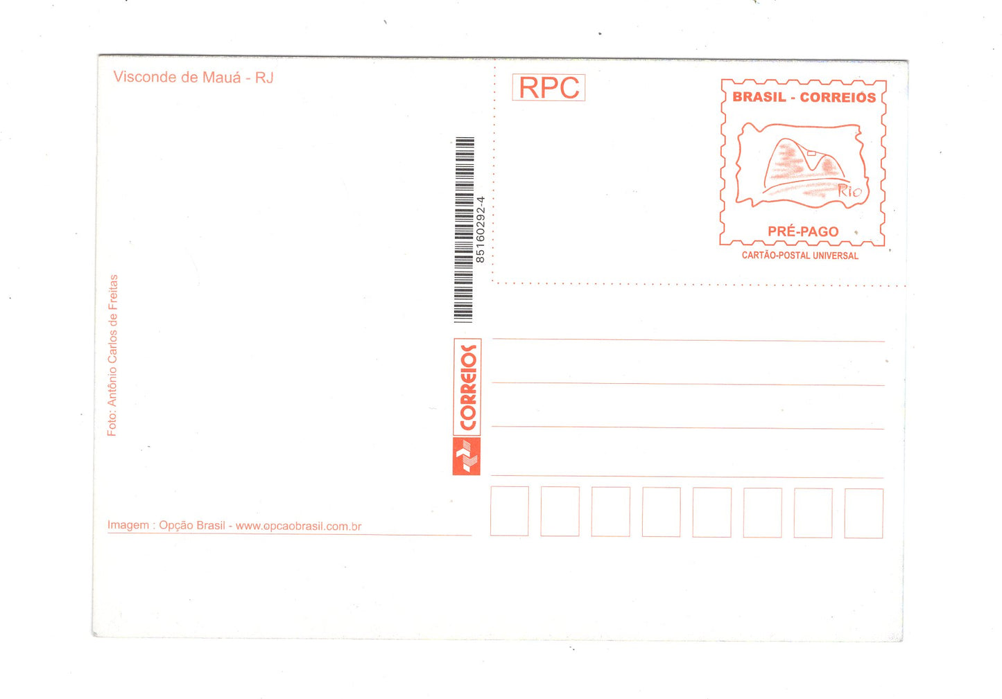 Ansichtskarte Visconde de Maua / Brasilien