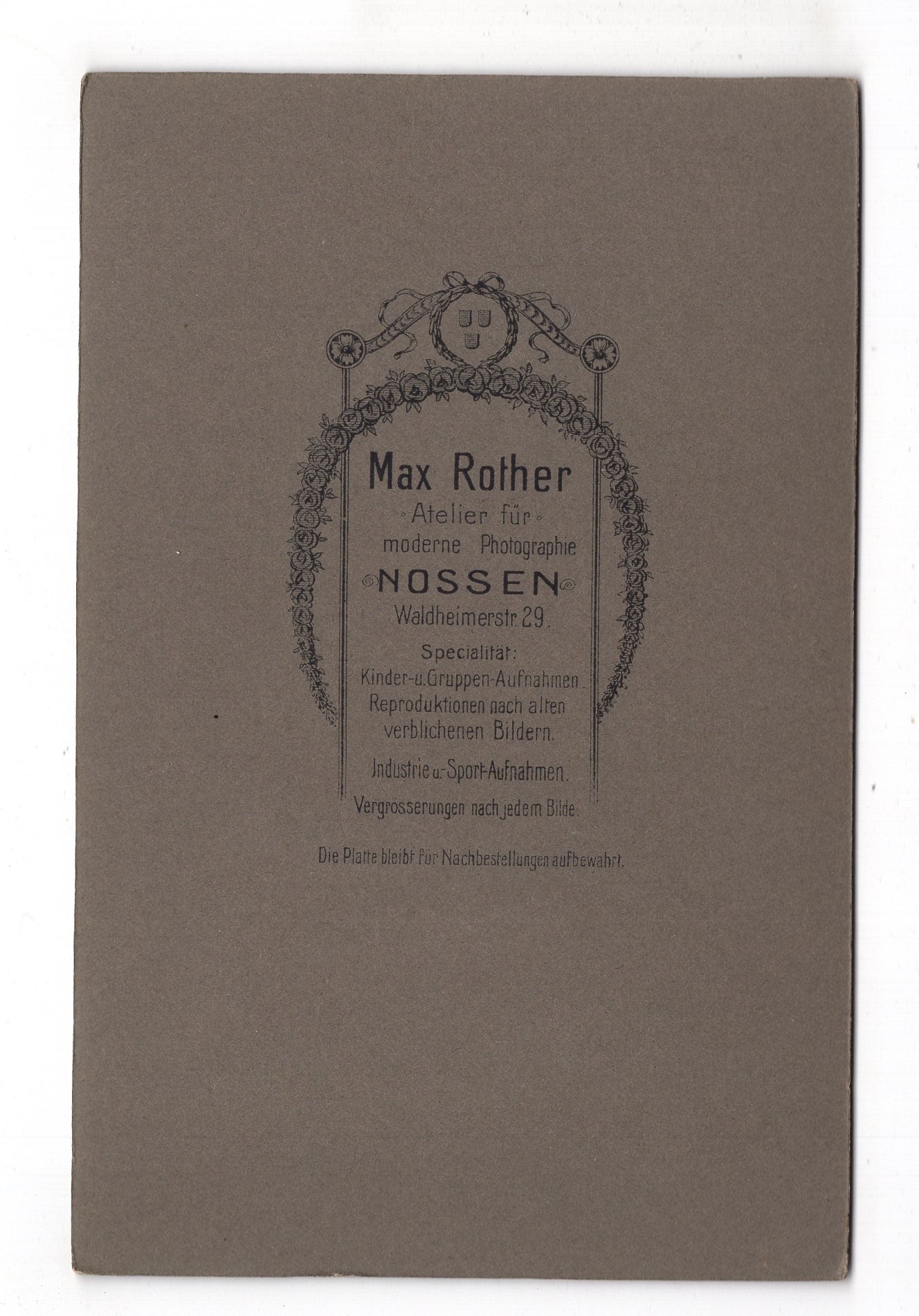 Fotografie Feiner Junge - Nossen 1900er / CAB U-27