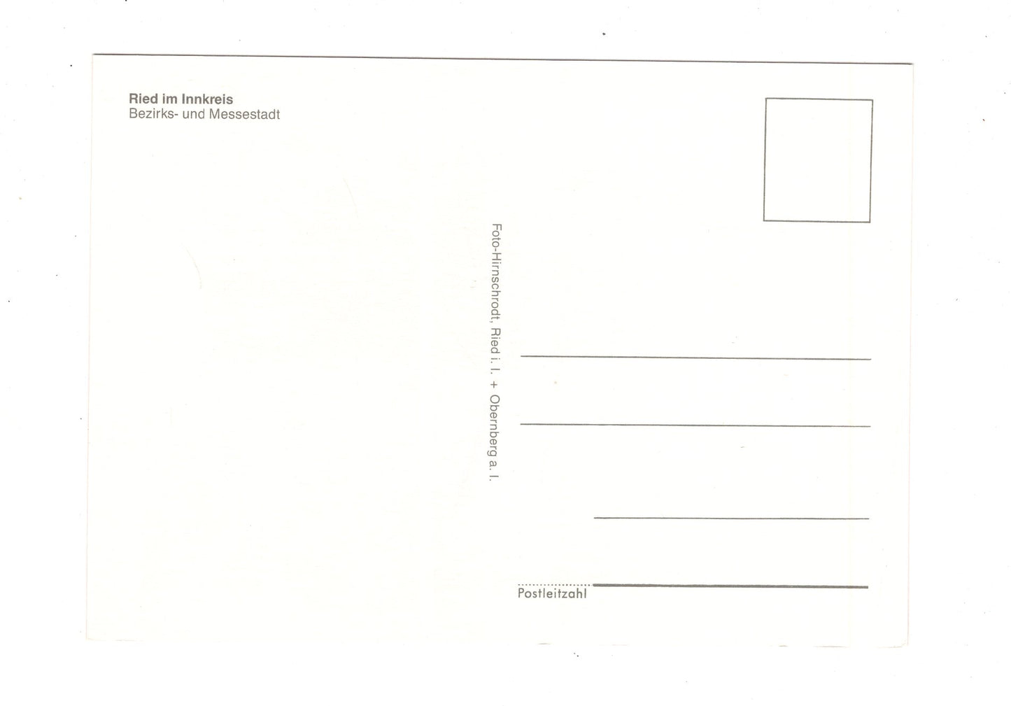 Ansichtskarte Ried im Innkreis / Oberösterreich / Österreich