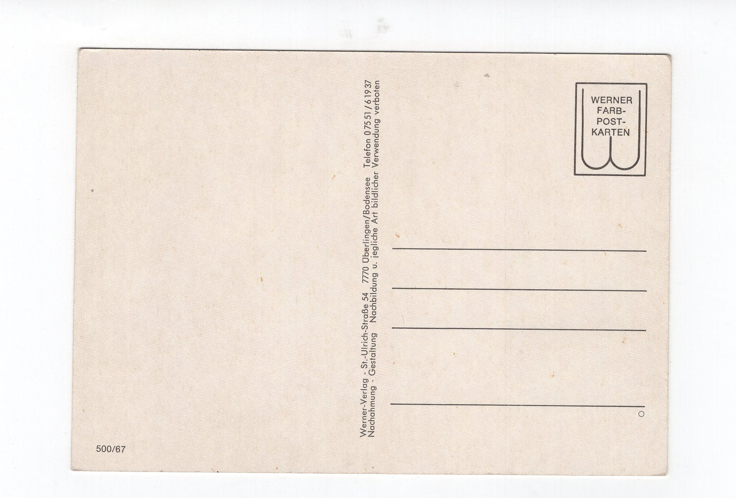 Ansichtskarte Auf dem Weg der Uhrenträger zwischen Gutachtal und Wutachschlucht