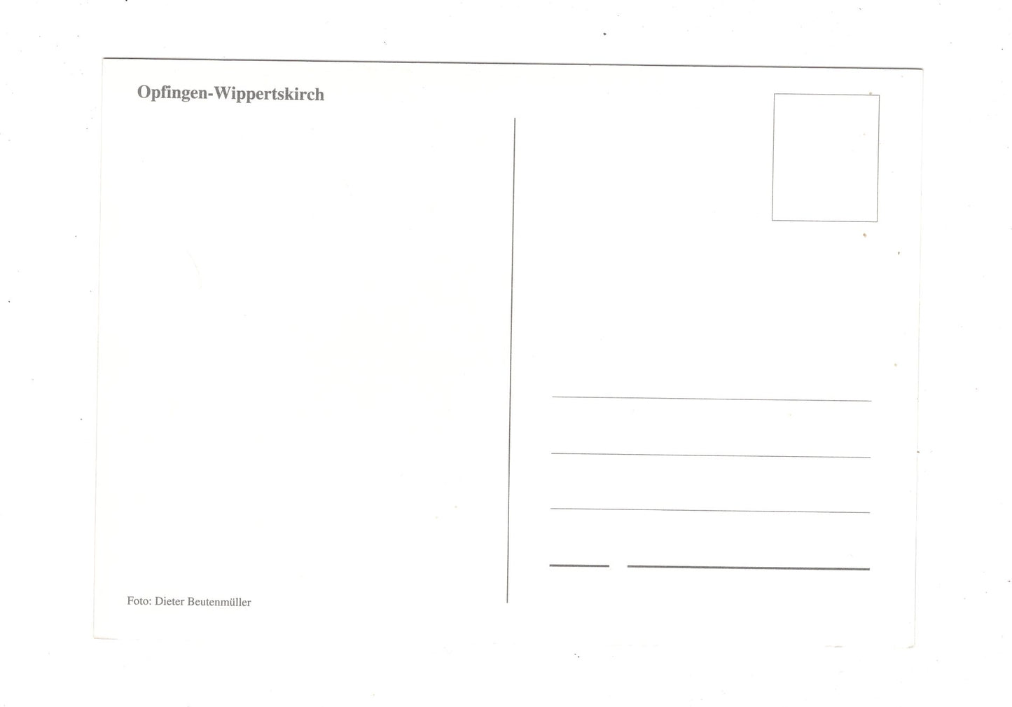 Ansichtskarte Opfingen-Wippertskirch