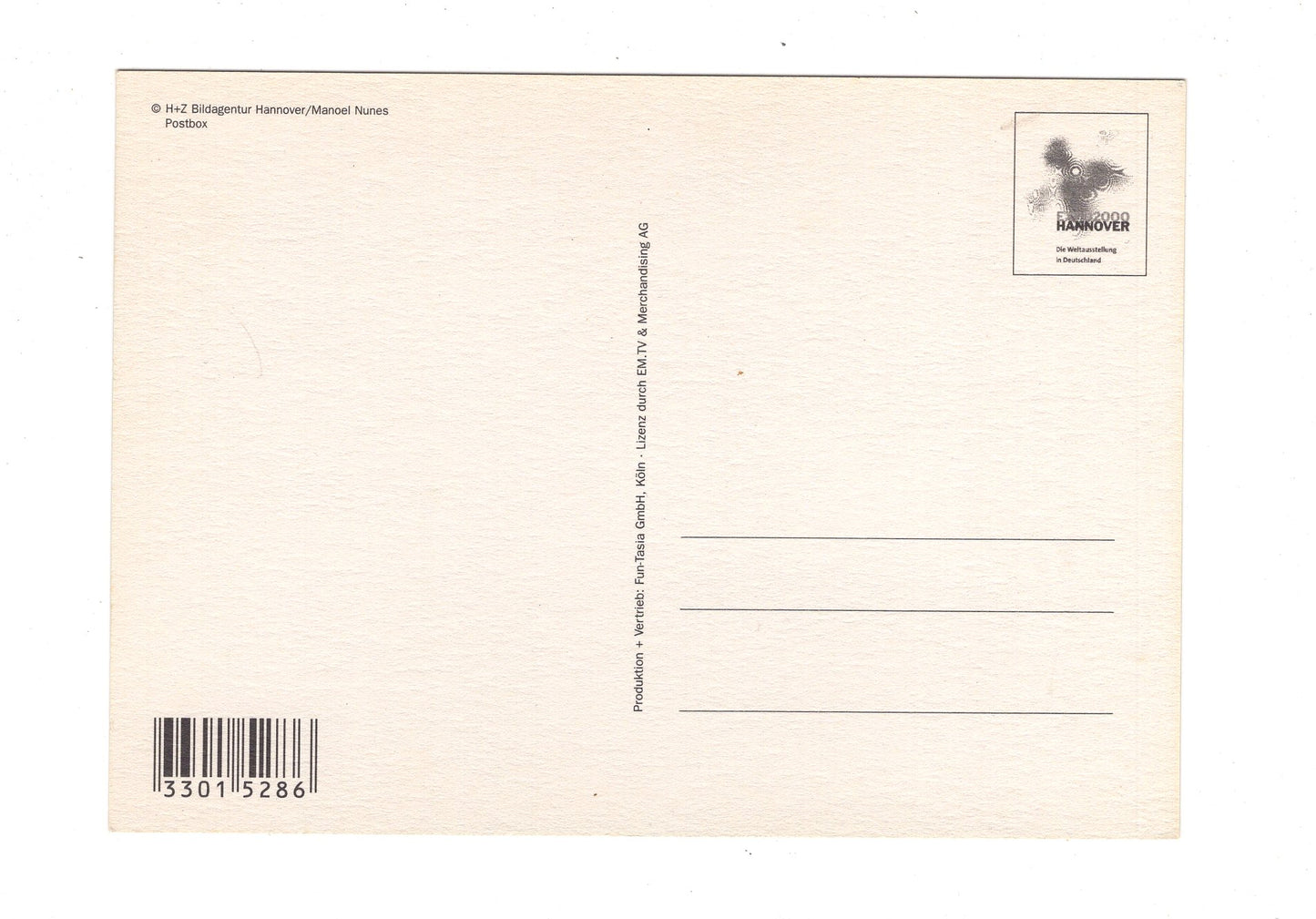 Ansichtskarte Hannover / EXPO 2000 / G1-62