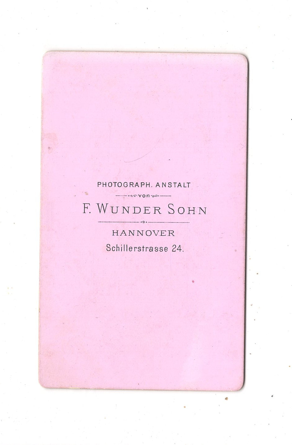 Fotografie Damenportrait - Hannover um 1880