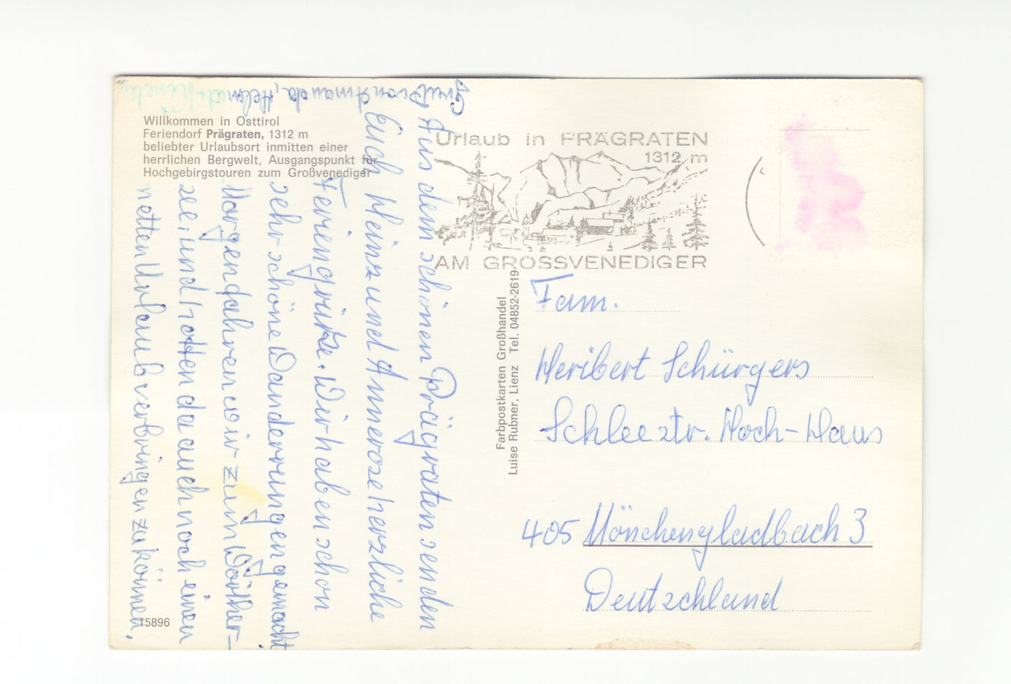 Ansichtskarte Prägraten / Osttirol / Tirol / Österreich