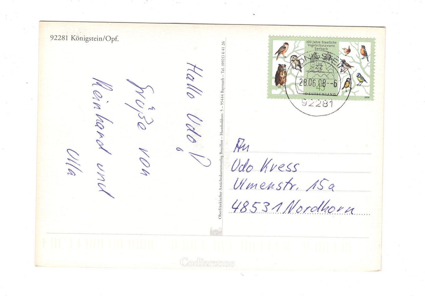 Ansichtskarte Königstein / Oberpfalz / H1-59