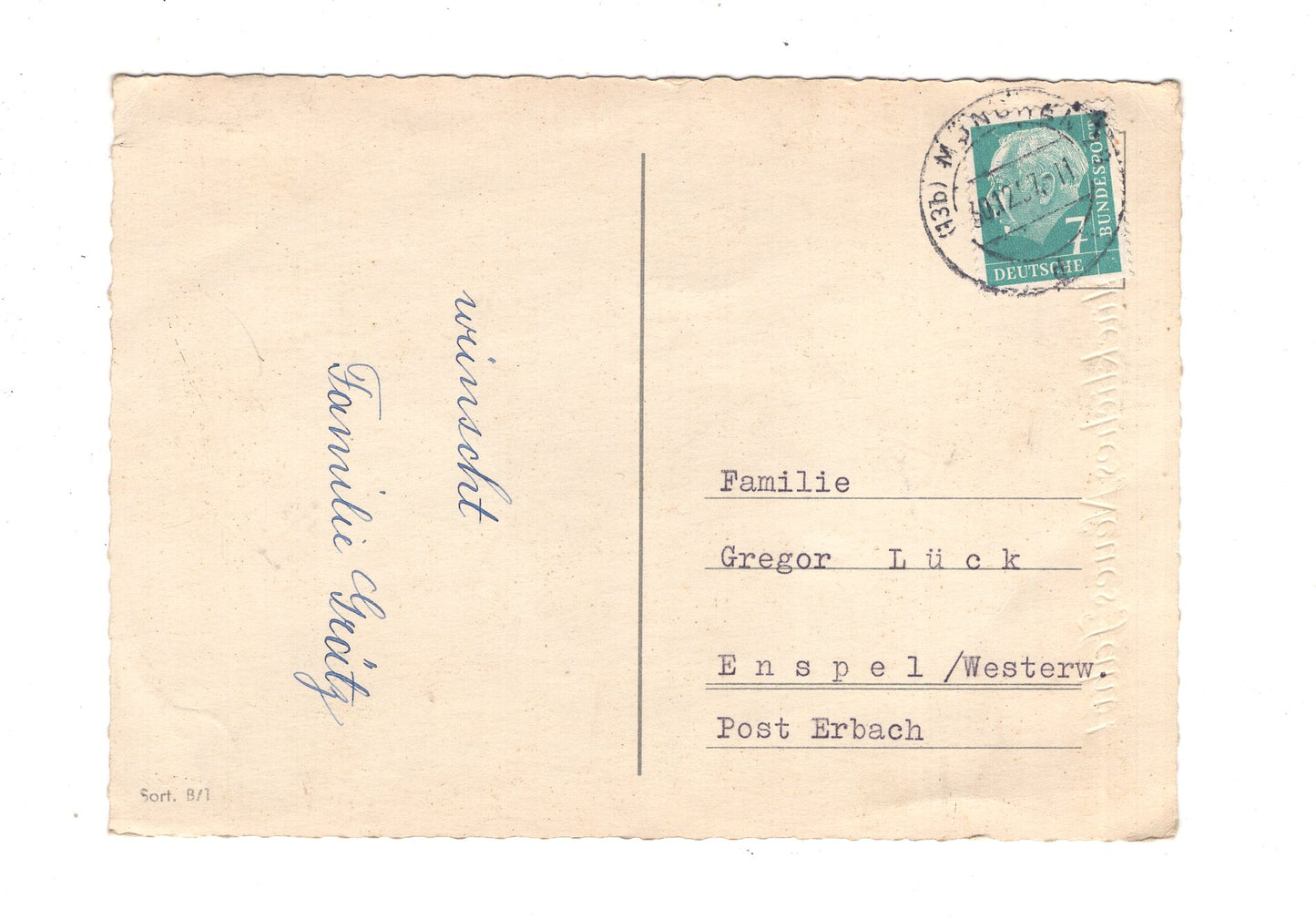 Ansichtskarte Feiertage / Frohe Weihnachten / K1-65