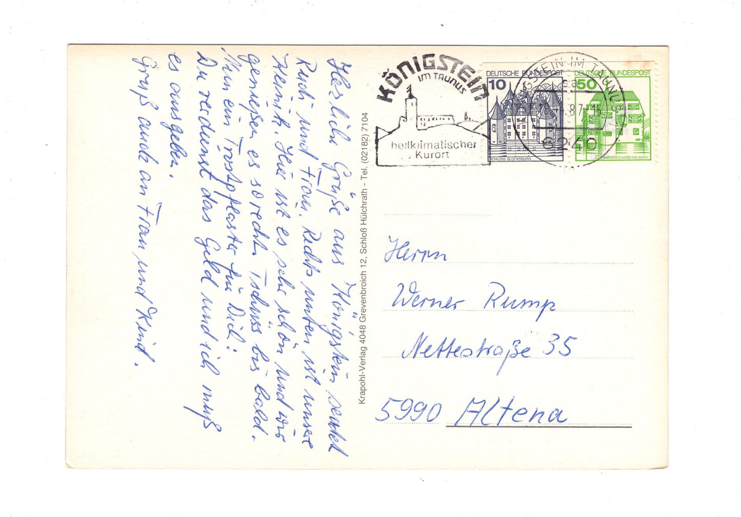 Ansichtskarte Königstein im Taunus / H1-59