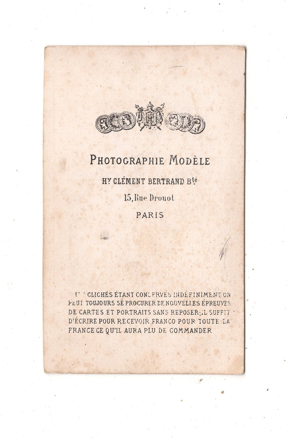 Fotografie Feine Dame - Paris um 1870