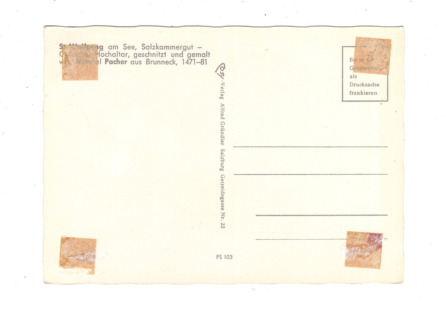 Ansichtskarte St. Wolfgang Kirche / Österreich / N1-68