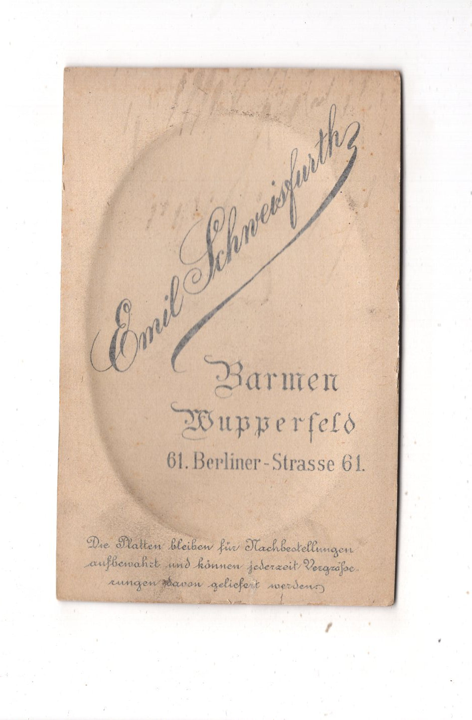 Fotografie Niedliche kleine Kinder - Barmen um 1880 / CDV M1-11