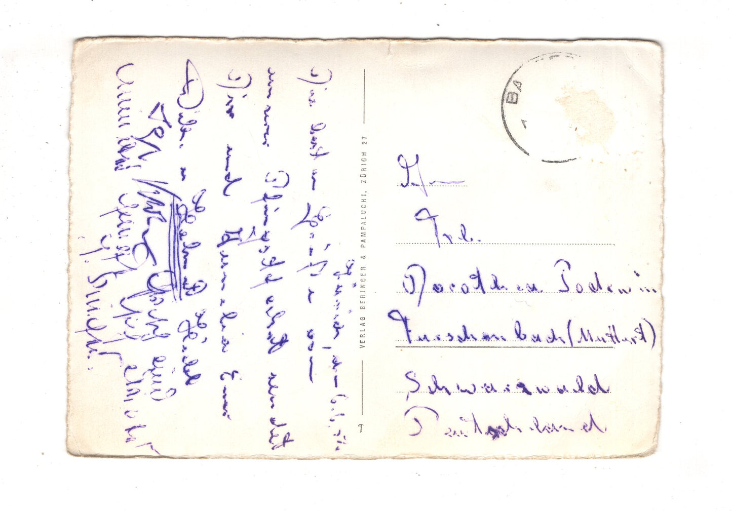 Ansichtskarte Zürich / Limmatquai / Schweiz