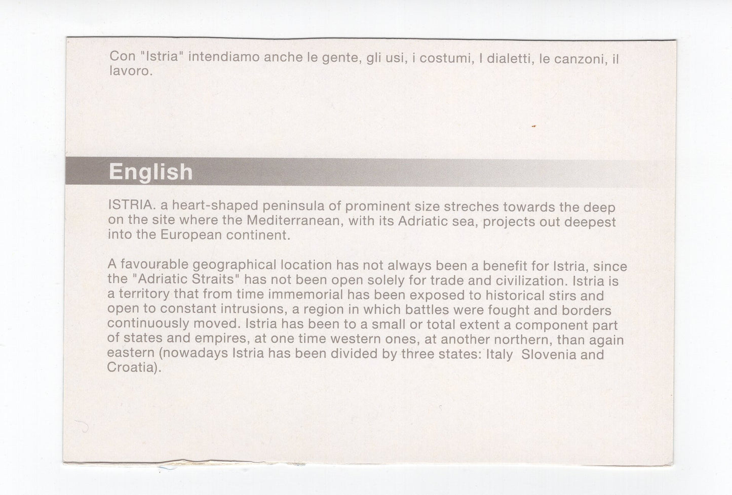 Ansichtskarte Pula / Kroatien