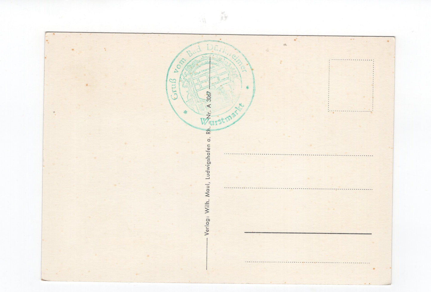Ansichtskarte Bad Dürkheim