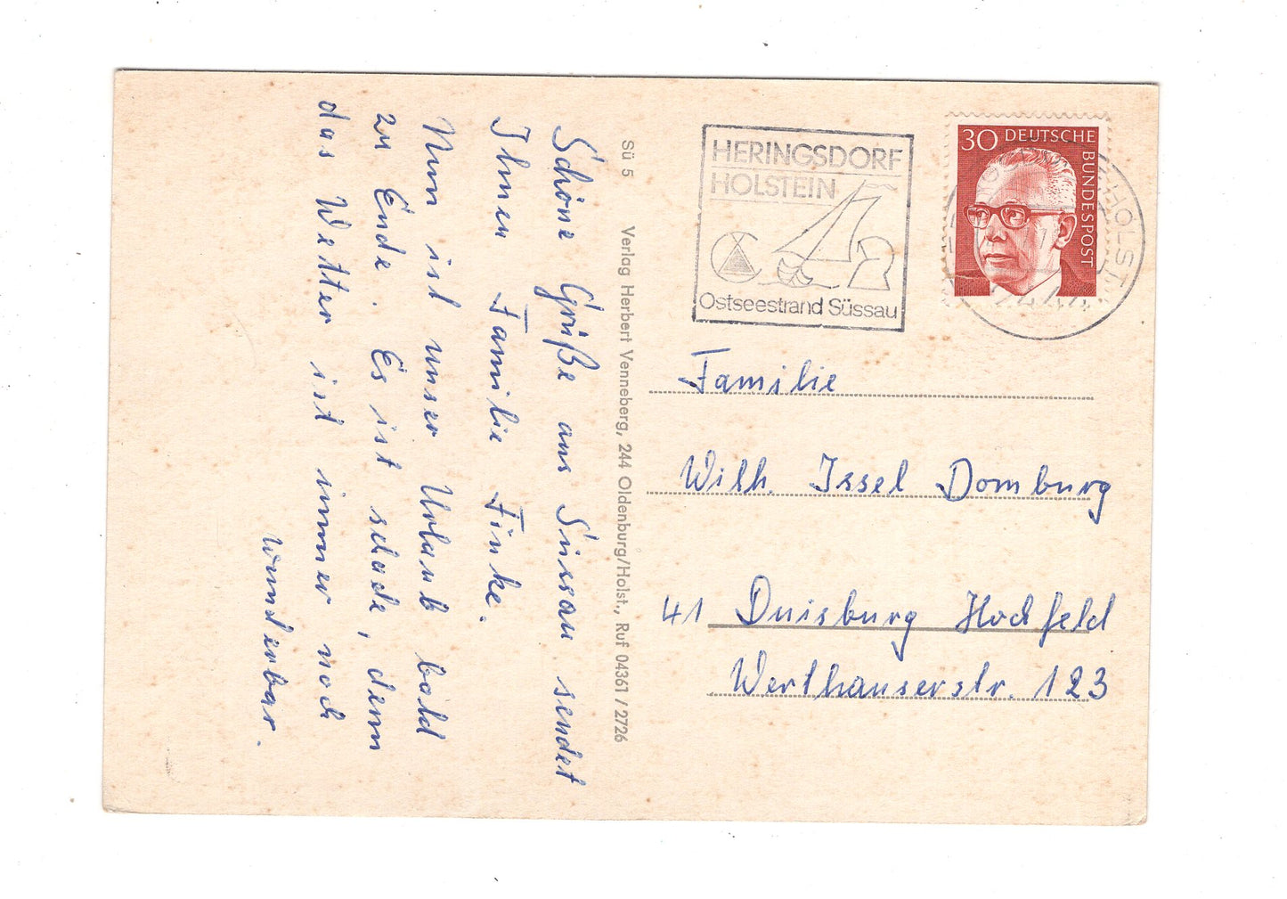 Ansichtskarte Süssau an der Ostsee / L1-70