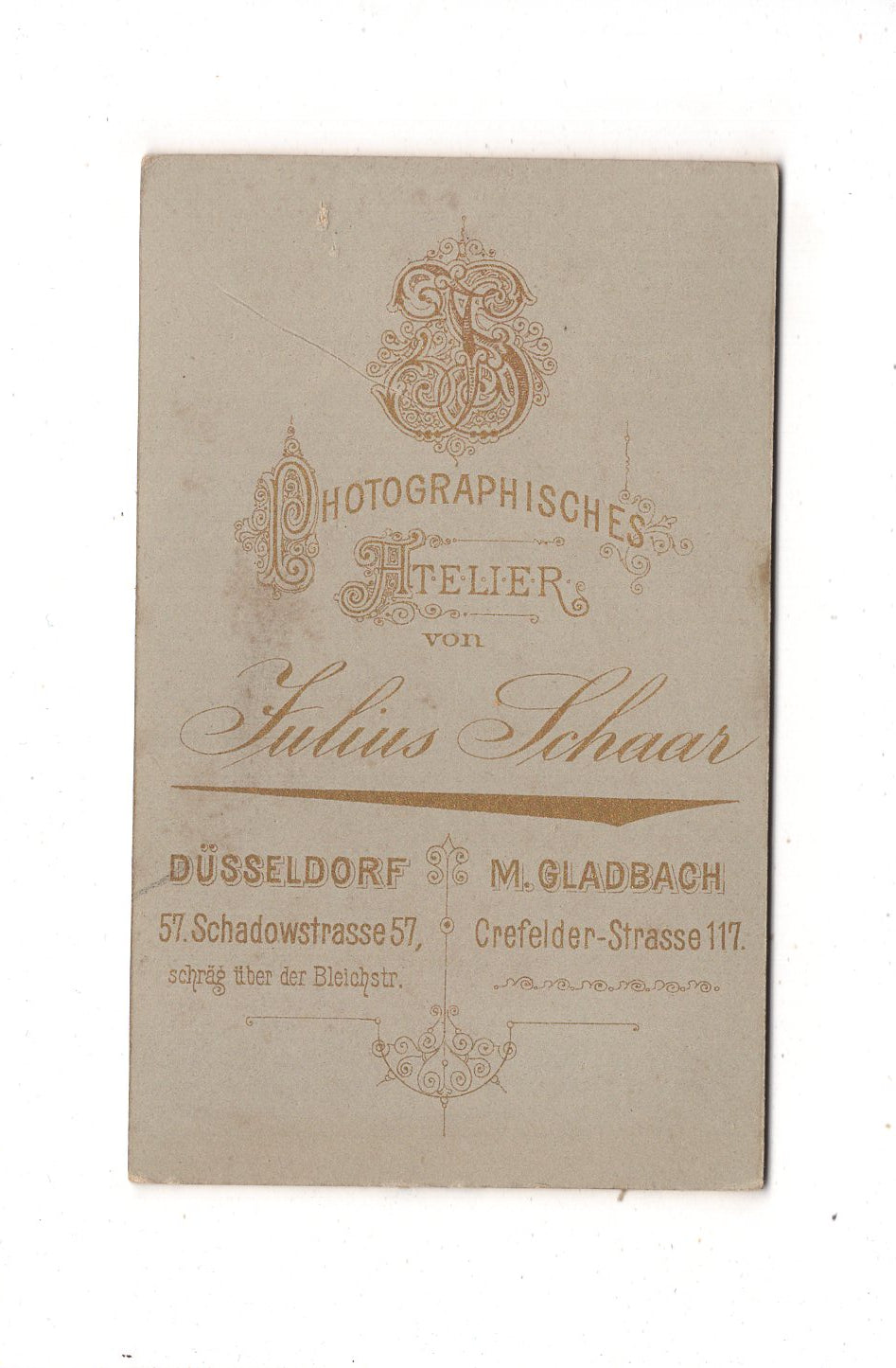 Fotografie Feine Dame - Düsseldorf & Mönchengladbach 1880er / CDV L1-29