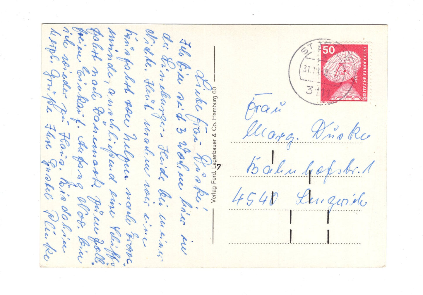 Ansichtskarte Bad Bevensen / Kurhaus