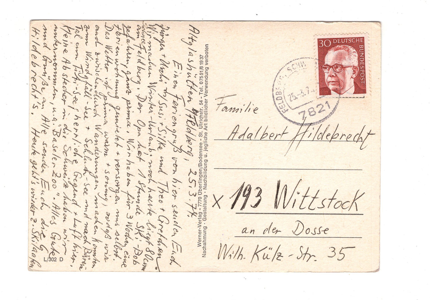 Ansichtskarte Die schönsten Reiseziele im südlichen Schwarzwald / G1-63