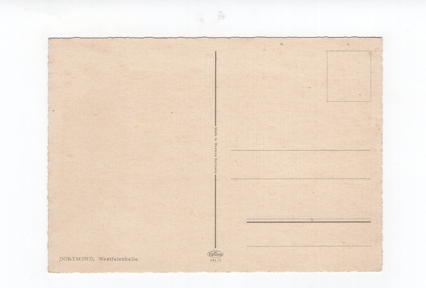 Ansichtskarte Dortmund / Westfalenhalle